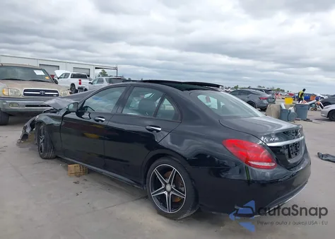 2016 Mercedes-Benz C 450 Amg 4Matic z USA, uszkodzony, nr VIN 55SWF6EB3GU153617